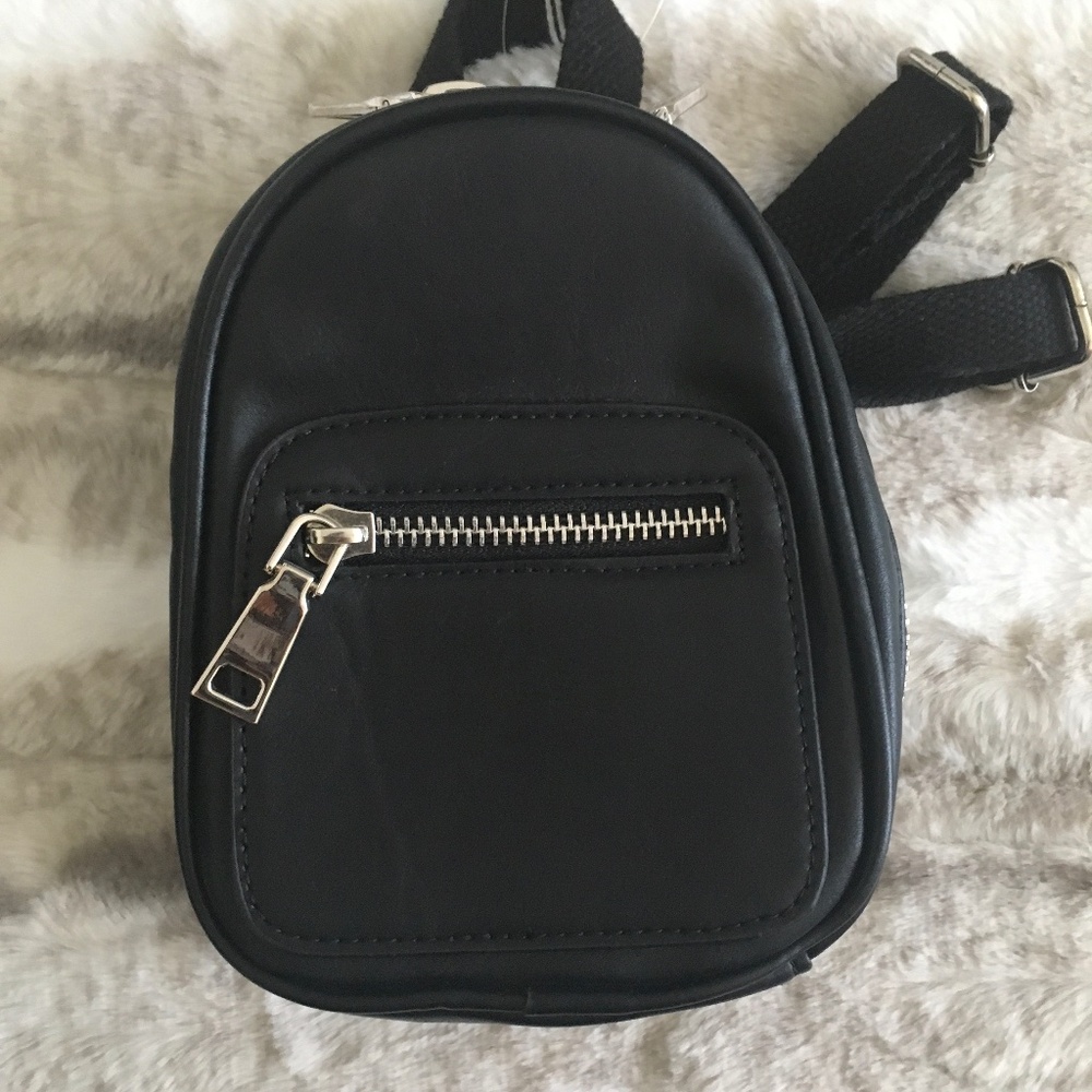 NWT Urban Outfitters Vegan Leather Mini Backpack/Crossbody Bag